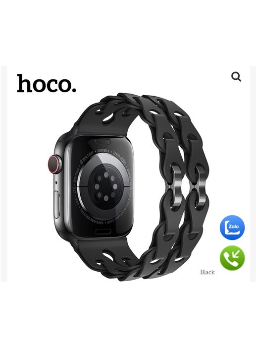 Curea HOCO Husa Incarcator Cablu Apple Watch ULTRA 10 9 8 7 SE 6 5 4