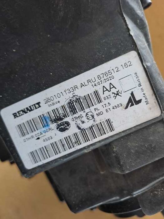 Far dreapta Dacia Duster 2 Led lumina de zi cod 260101133R