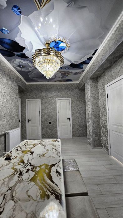 Sharq korzinka 1 da 3 xona.qilingan yangi, g'ishtli dom