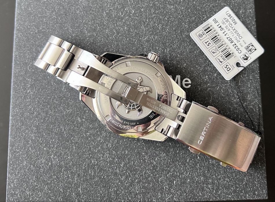 Като НОВ Certina 43mm 300m Powermatic 80 DS Action C032.607.11.041.00