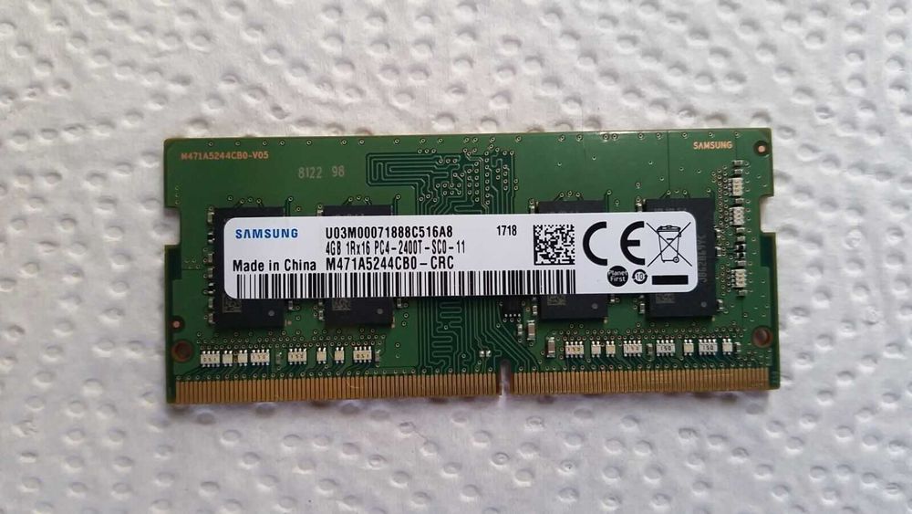 RAM памет Samsung/SKhynix 4GB DDR4 за лаптоп