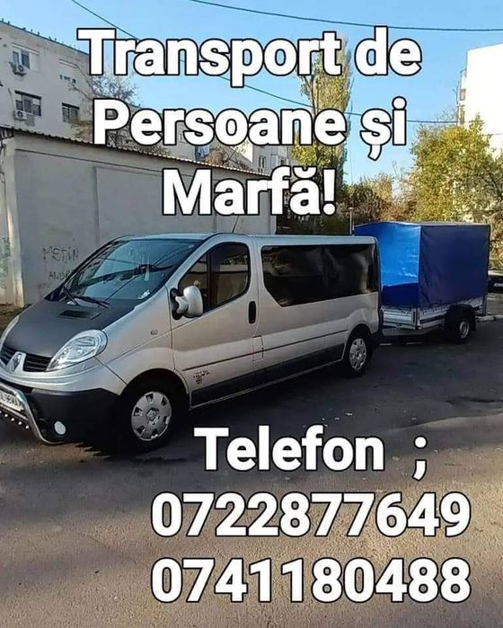 Transport de Persoane și Marfă în Regim Privat & Închirieri Auto 24/24