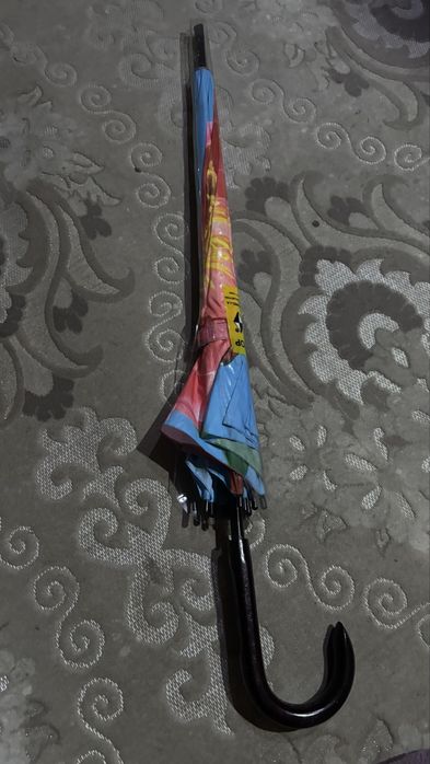 Зонт трость .  Механизм антиветер