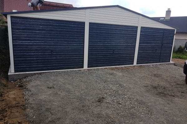 Confectionam garaje auto pe structura metalica, constructii moderne