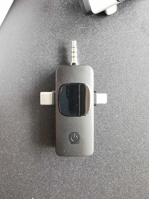 Безжичен микрофон за фотоапарат, лаптоп, смартфон, айфон,