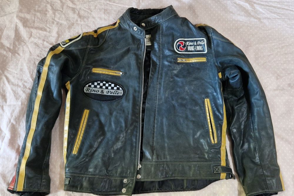 Geaca moto piele Rebel XXL