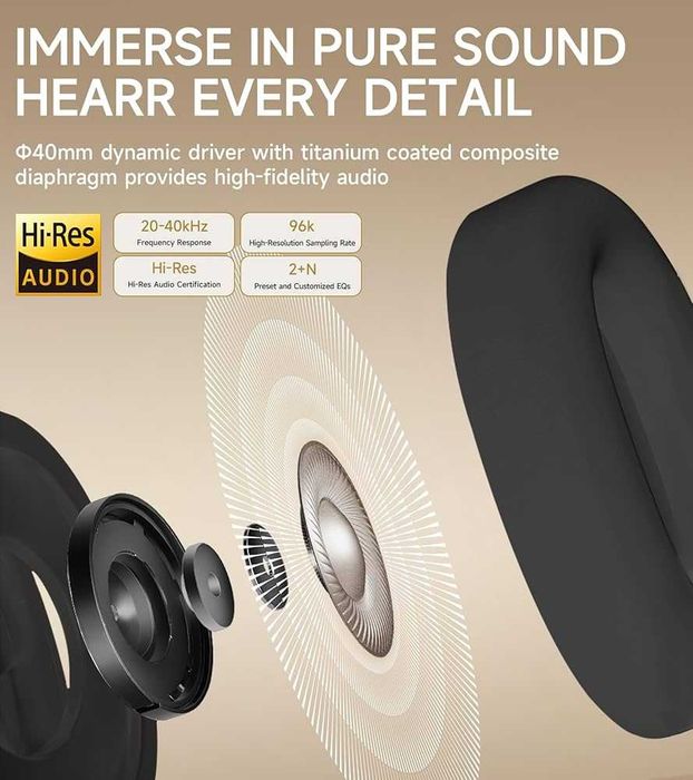 продам новый Edifier Atom MAX/сертификацией Hi-Res/Шумоподавление