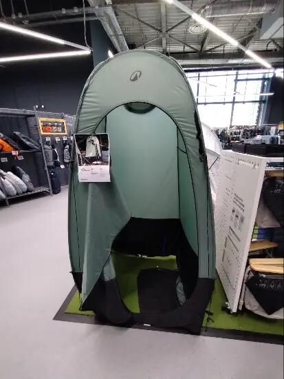 Cort și cabină de duș camping cu montare - produs resigilat Decathlon