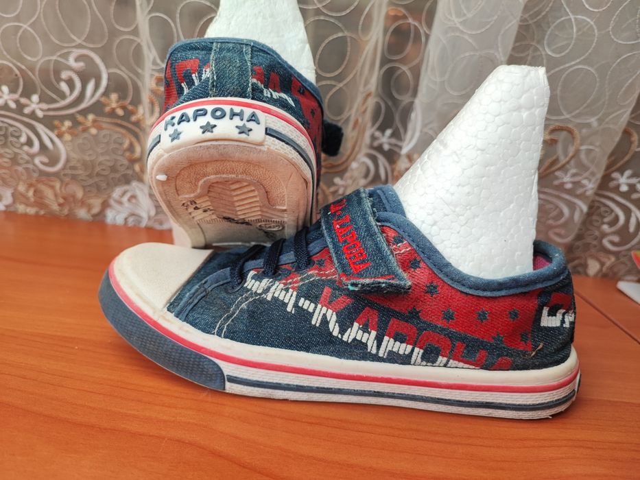 Кеды джинсовые, унисекс