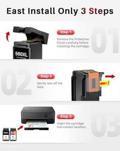 Нови Canon 560 561 XL съвместими мастилени касети PG-560XL CL-561XL принтер тонер печат мастило