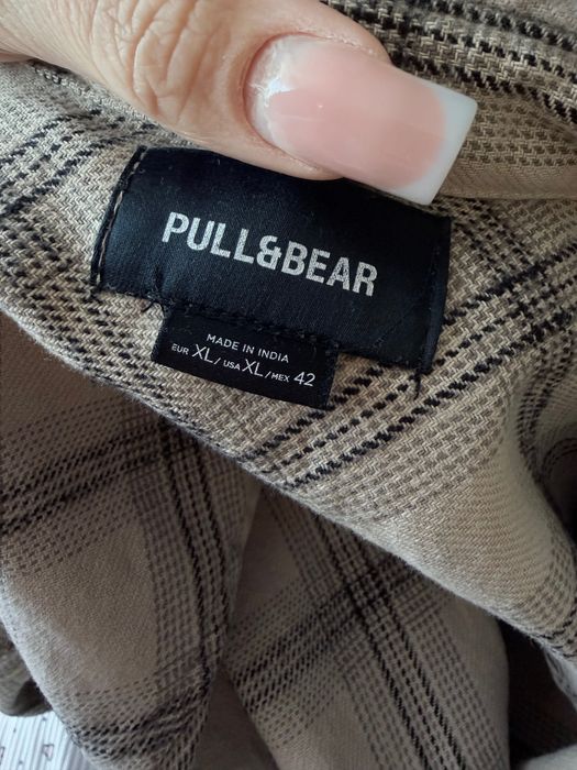 Рубашка в клетку Pull&Bear