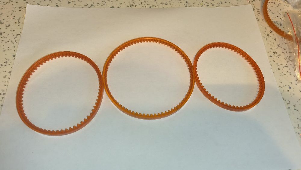 3 buc la 50. Curea aparat vată pe băț/ vata de zahăr/ curea transmisie