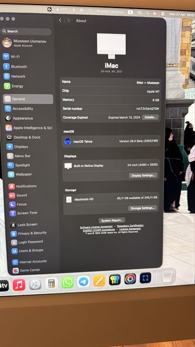 I mac apple 2021
