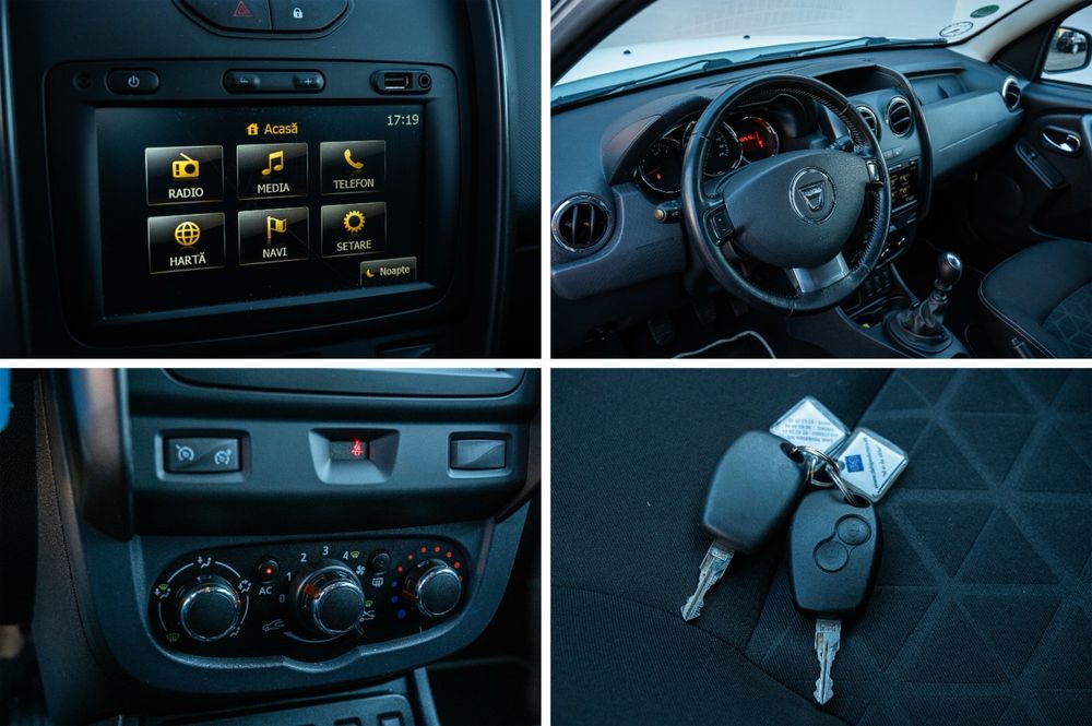 Dacia Duster -FACELIFT- navigatie -scaune incalzite -senzori-pilot aut