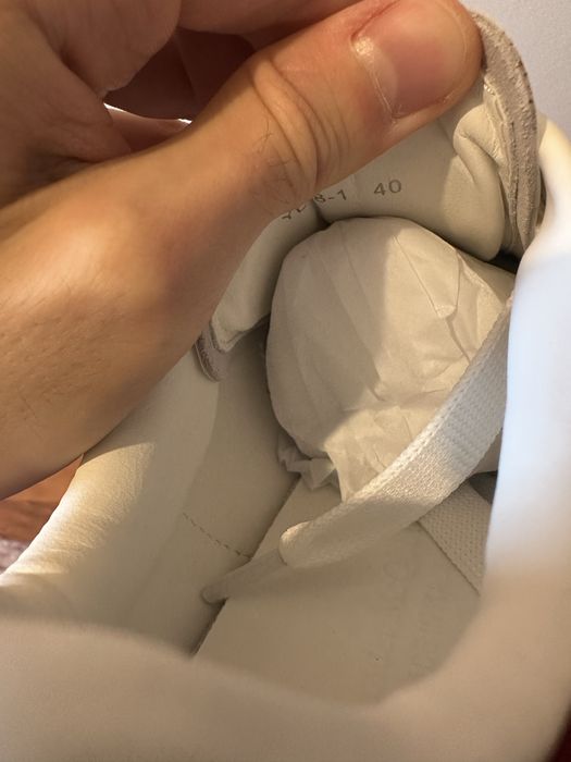 Alexander McQueen Oversized White Red