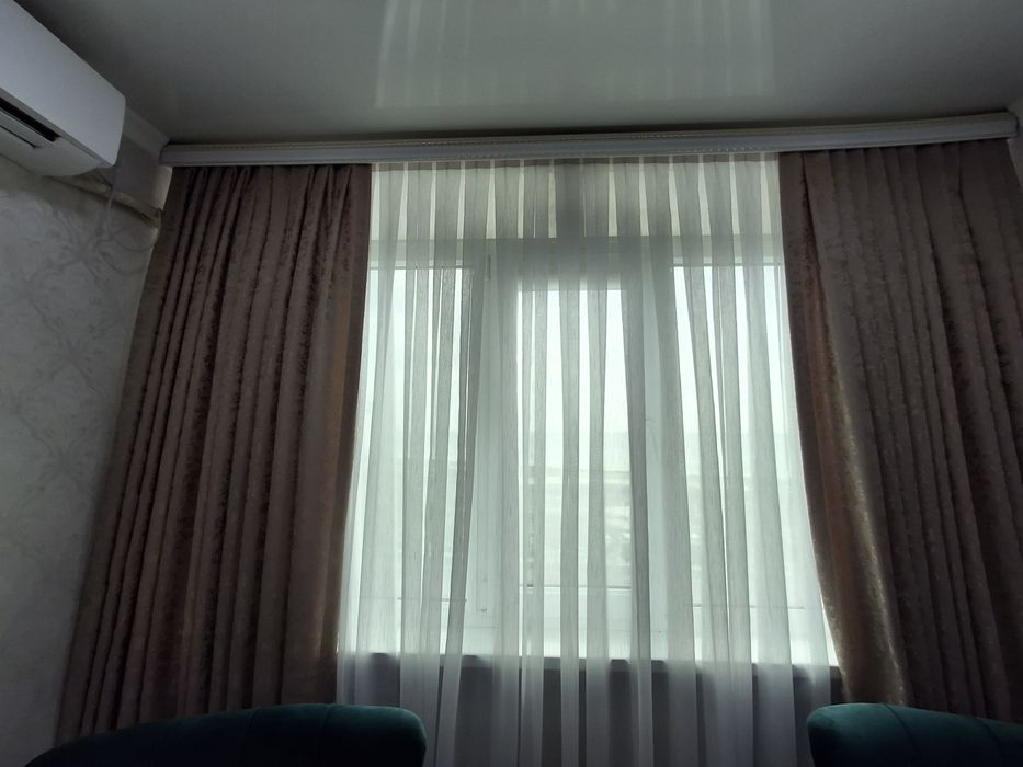 Занавески, люстры