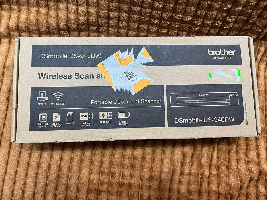 Brother DSmobile DS-940DW преносим документен скенер