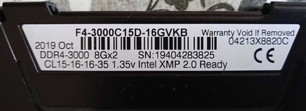 g.skill 16gb   ddr4 3000mhz f4-3000 gvrЛично предаване София 4бр.300лв