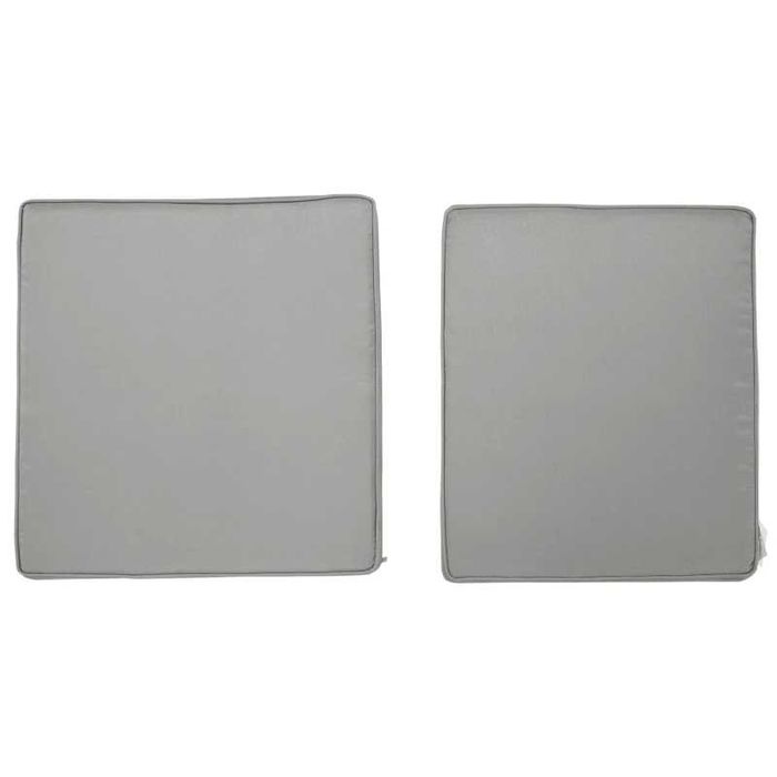 Комплект от 2 възглавници за седалки, 56 x 52 см