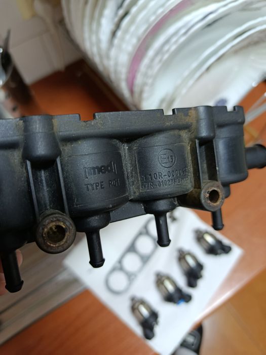 Rampa injecție GPL Landi Renzo MED Plămân Senzor rampa Injectoare