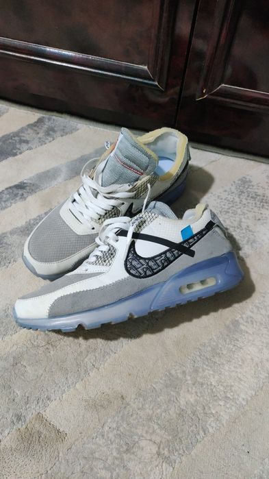 Кроссовки Nike air max колаб с of white