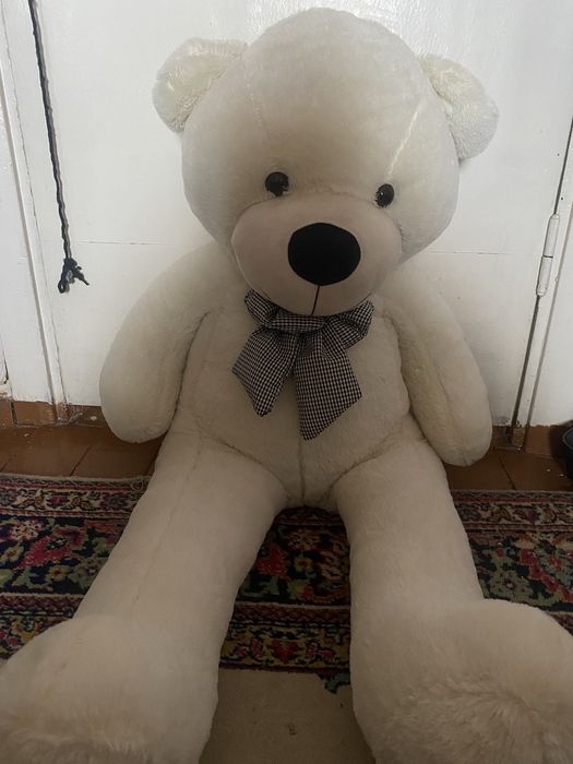 Медведь белый 140см