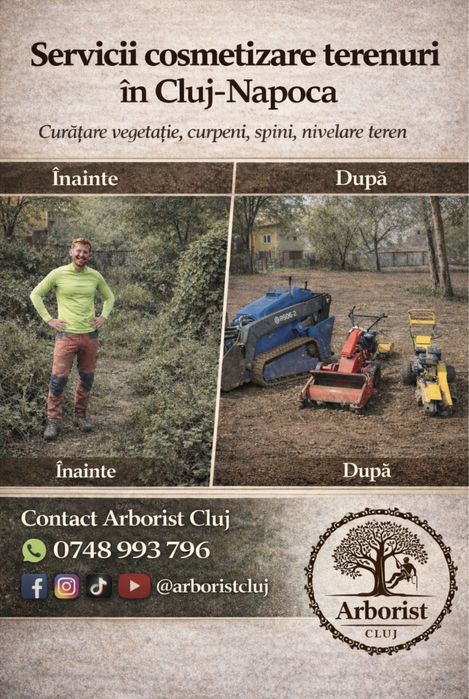 ARBORIST CLUJ – Servicii Profesionale Arboricultura si spatii verzi
