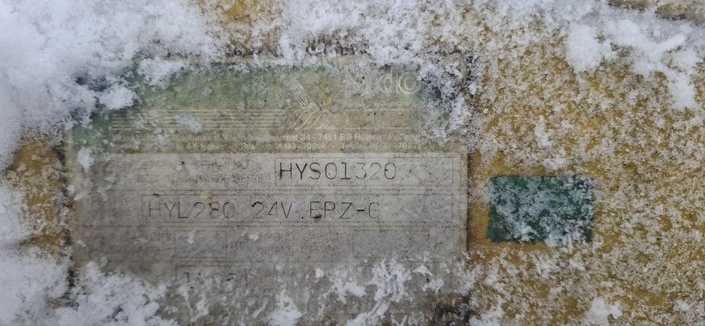 Vând lama de dezapezire electro hidraulica