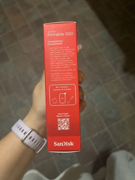 San Disk SSD 1 TB