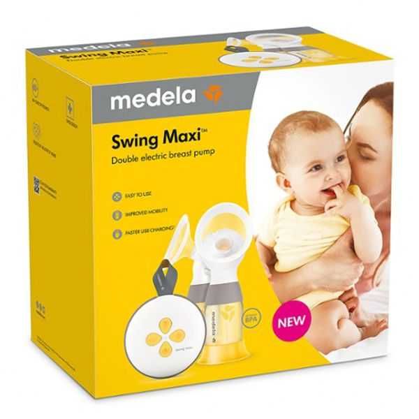 MEDELA Двойна двуфазна електрическа помпа за кърма Swing Flex Maxi