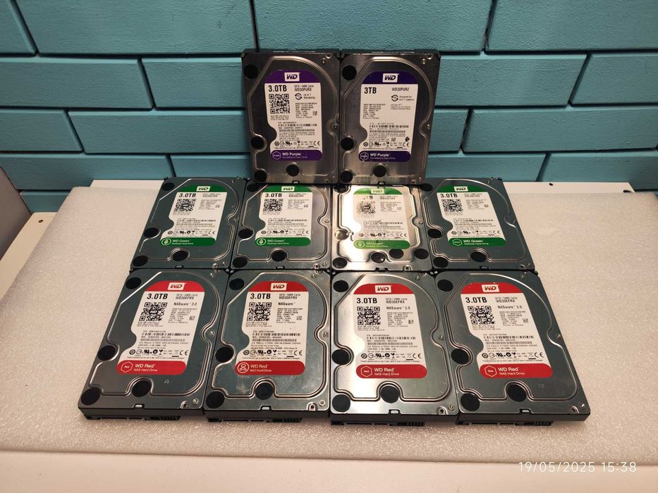 WD / HGST HDD 3.5 3TB - Твърди дискове / Хард диск / DVR - NVR