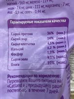 Корм для кошек CATLAND 10кг