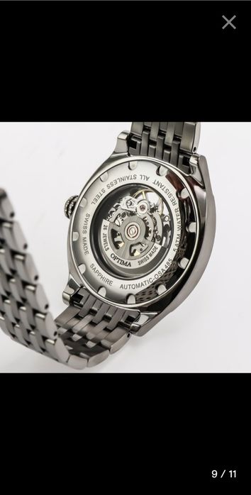 Ceas Optima Automatic Nou- Swiss Made OSA485SK-SS-1 Buftea • OLX.ro