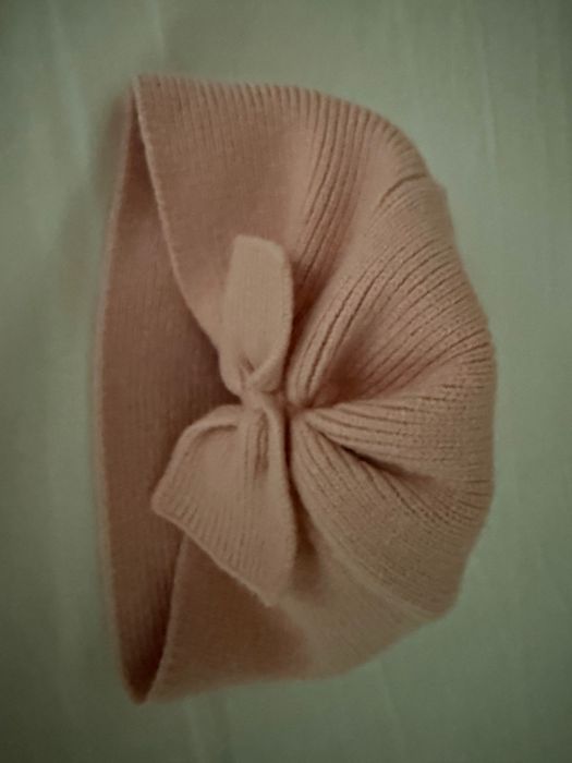 Căciuliță bebeluși roz ca nou