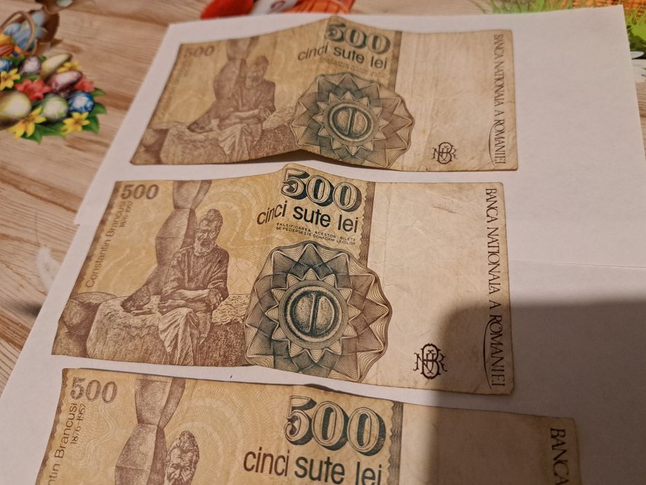 Bancnote Romanesti 500 de le 1991