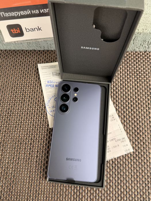 НОВ!SAMSUNG galaxy S26 ULTRA Cobalt Violet / 12/256GB ЛИЗИНГ TBI  24М ГАРАНЦИЯ