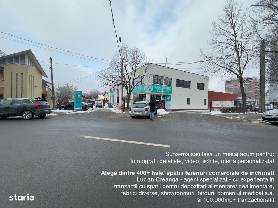 Spatii birouri medical hala teren de la 25mp la 500mp zona ISU Copou