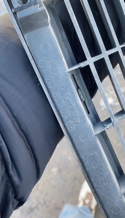 Решетка радиатора w210 рестайлинг