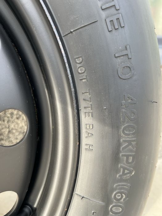 Резервна гума за Бмв Ф10 155/80/17 Hankook