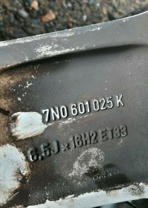 Jante aliaj 16" VW Sharan Seat Alhambra 2012 7N0