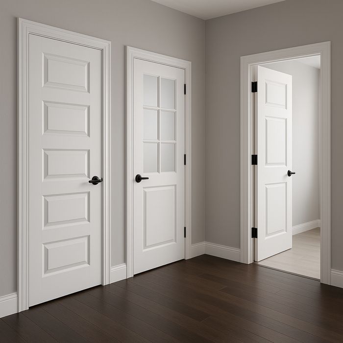 Установка межкомнатных дверей