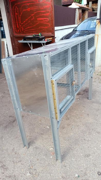 Двойна клетка за зайци