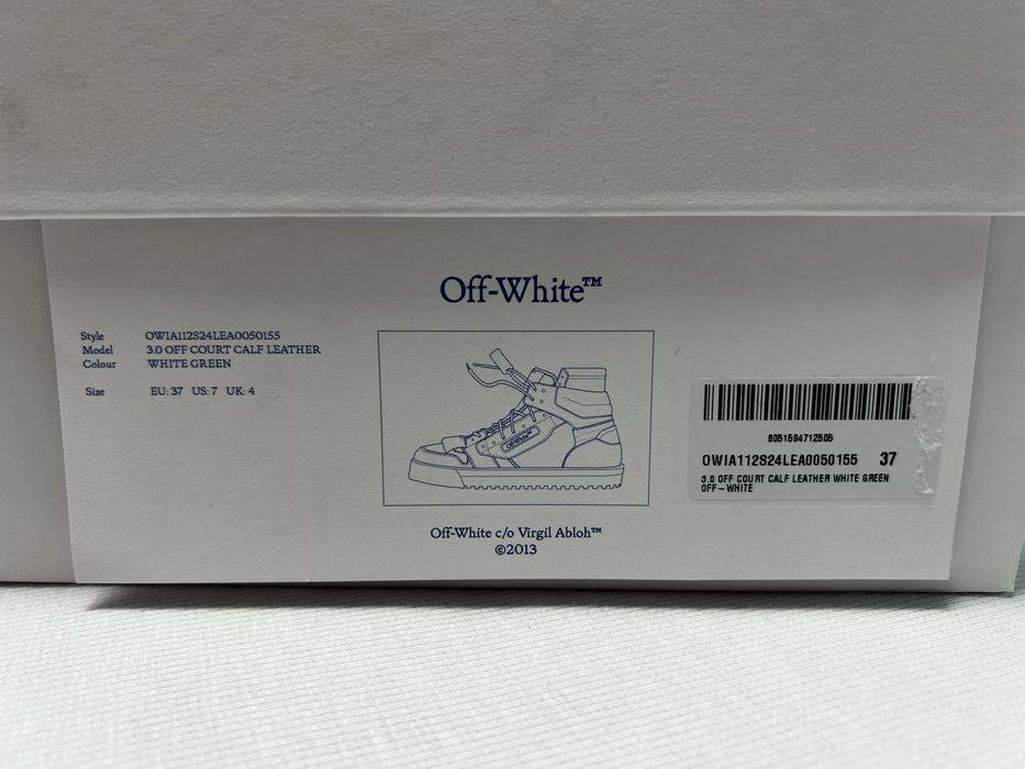 Marimea 37, Off-White 3.0, noi, originali (factura)