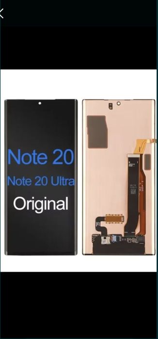 Ekran yangi sotiladi note 20 ultraga