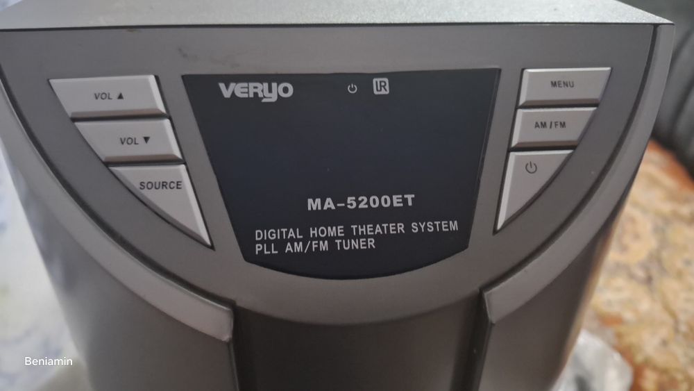 Sistem Audio 5.1 Veryo - Boxe Home Theater pentru Filme și Muzică