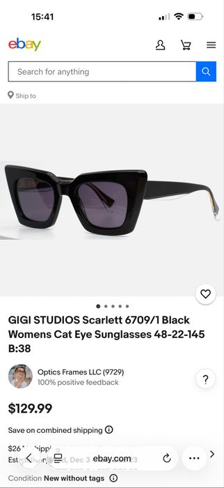 Очила  GIGI Studios Black