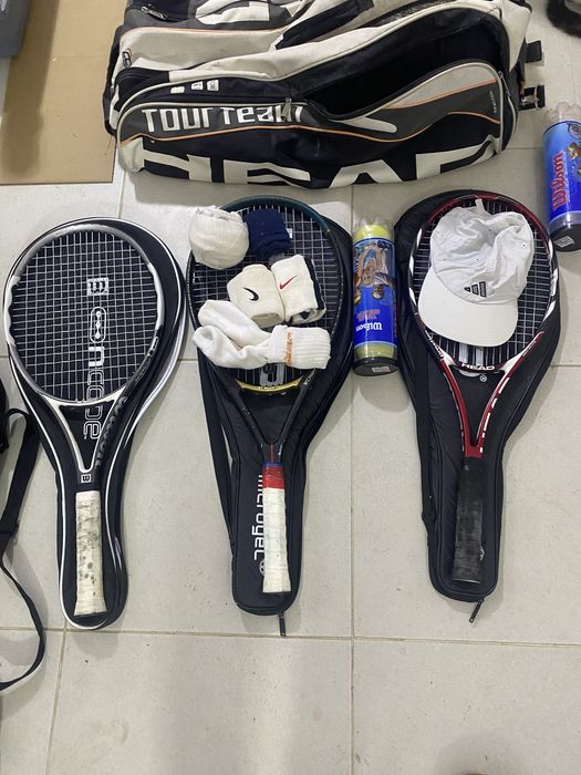 3 rachete tenis
