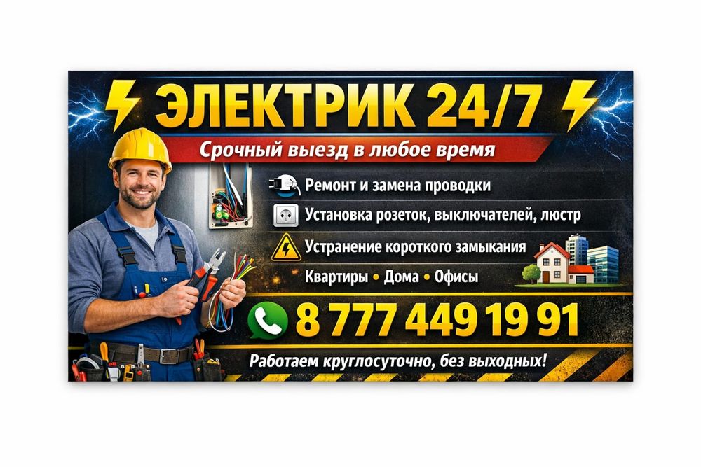Услуга электрика