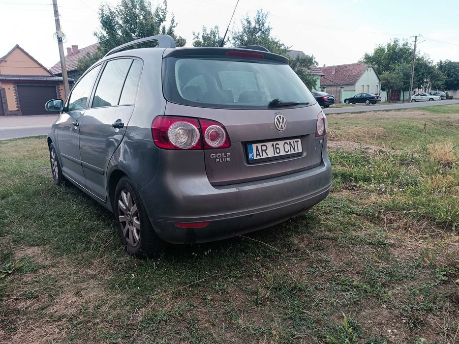 Vând vw golf plus benzină+gaz