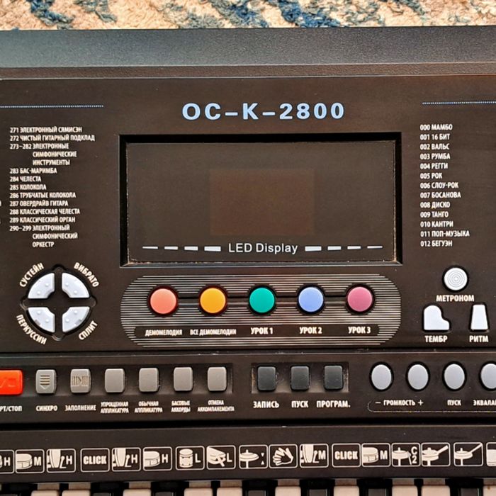 Синтезатор Пианино